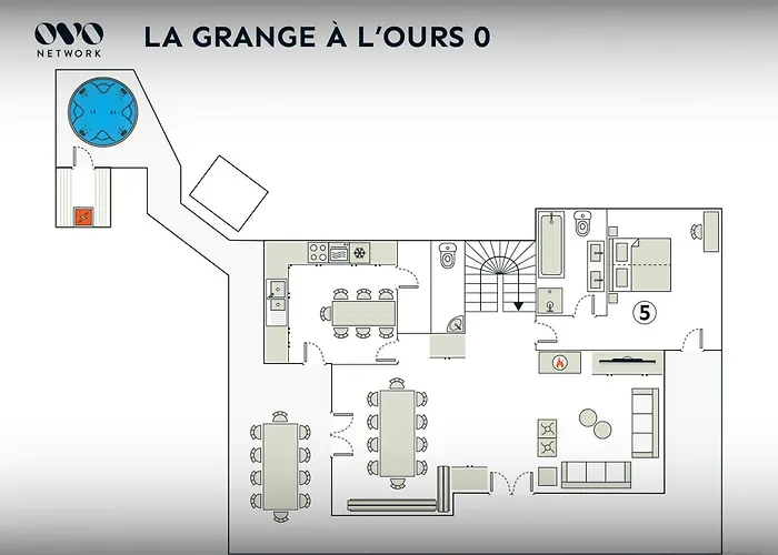 La Grange A L'ours - Ovo Network 샬레 마니고