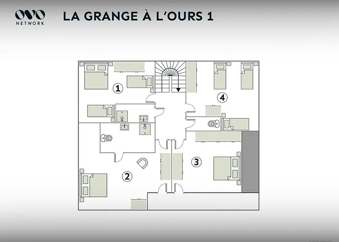 La Grange A L'ours - Ovo Network 샬레 *